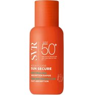SVR Sun Secure Spf50+ Fast Absorption Aqua Fluide Слънцезащитен флуид за лице с много висока защита и бързо абсорбиране 50ml SVR Sun Secure Spf50+ Fast Absorption Aqua Fluide Слънцезащитен флуид за лице с много висока защита и бързо абсорбиране 50ml