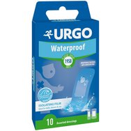 Urgo Waterproof Pads Антисептични, водоустойчиви самозалепващи превръзки, които предпазват раната от вода & бактерии 10 броя