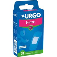 Urgo Discreet Transparent Pads Антисептични, прозрачни самозалепващи превръзки за невидима защита 20 броя Urgo Discreet Transparent Pads Антисептични, прозрачни самозалепващи превръзки за невидима защита 20 броя