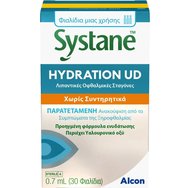 Systane Hydration UD Лубрикантни Капки за Очи за Продължително, Дълготрайно Облекчаване на Симптомите на Сухота в Очите, с Хиалуронова Киселина 30amp x 0,7ml[SHORT_TITLE]
