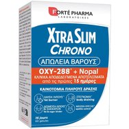 Forte Pharma XtraSlim Chrono Хранителна добавка от растителни екстракти, витамини и минерали, богата на полифеноли за контрол на апетита, изсушаване, свързване и изгаряне на мазнини 60caps