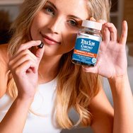 Forte Pharma XtraSlim Chrono Gummies Хранителна добавка с ябълков оцет, екстракт от червен портокал и пребиотици за контрол на апетита и теглото с вкус на портокал 60 желирани бонбона