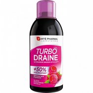 Forte Pharma Turbo Drain 500ml - Хранителна добавка за детоксикация на тялото и отслабващо действие с вкус на малина Forte Pharma Turbo Drain 500ml - Хранителна добавка за детоксикация на тялото и отслабващо действие с вкус на малина
