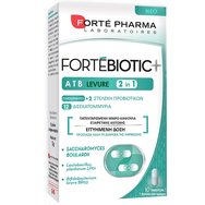 Forte Pharma Biotic ATB Levure 2 in 1, 10caps - Мощна и устойчива пробиотична формула Хранителна добавка за възстановяване на чревната флора срещу поглъщане на антибиотици Forte Pharma Biotic ATB Levure 2 in 1, 10caps - Мощна и устойчива пробиотична формула Хранителна добавка за възстановяване на чревната флора срещу поглъщане на антибиотици