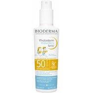 Bioderma Photoderm Pediatrics Spray Spf50+, 200ml - Слънцезащитен спрей за лице и тяло с много висока защита за бебета и деца Bioderma Photoderm Pediatrics Spray Spf50+, 200ml - Слънцезащитен спрей за лице и тяло с много висока защита за бебета и деца