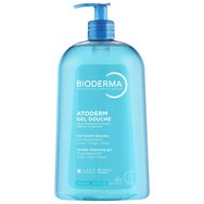 Bioderma Atoderm Gentle Cleansing Gel 500ml - Нежен измиващ гел за лице & тяло без сапун за нормална, суха & чувствителна кожа, с помпа Bioderma Atoderm Gentle Cleansing Gel 500ml - Нежен измиващ гел за лице & тяло без сапун за нормална, суха & чувствителна кожа, с помпа