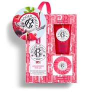 Roger & Gallet PROMO PACK Gingembre Rouge Fragrant Wellbeing Water Perfume 100ml & Wellbeing Shower Gel 50ml & Подарък Perfumed Body Soap Bar 50g