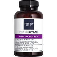 Phyto Phytocyane 84caps - Хранителна добавка с витамини, минерали, аминокиселини и екстракт от грозде за лечение на прогресиращ косопад