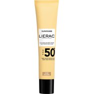 Lierac Sunissime The Tinted Sun Fluid Spd50+, 40ml - Тънък тониран слънцезащитен крем с много висока защита за лице Lierac Sunissime The Tinted Sun Fluid Spd50+, 40ml - Тънък тониран слънцезащитен крем с много висока защита за лице