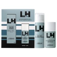 Lierac Promo Homme Global Anti-Aging Fluid 50ml & Подарък Deodorant Anti-Transpirant 48h Anti-Traces 50ml Lierac Promo Homme Global Anti-Aging Fluid 50ml & Подарък Deodorant Anti-Transpirant 48h Anti-Traces 50ml