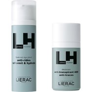 Lierac Promo Homme Global Anti-Aging Fluid 50ml & Подарък Deodorant Anti-Transpirant 48h Anti-Traces 50ml Lierac Promo Homme Global Anti-Aging Fluid 50ml & Подарък Deodorant Anti-Transpirant 48h Anti-Traces 50ml