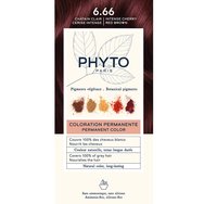 Phyto Permanent Hair Color Kit 1 бр - 6.66 Тъмно черешово светлокафяво