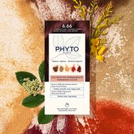 Phyto Permanent Hair Color Kit 1 бр - 6.66 Тъмно черешово светлокафяво