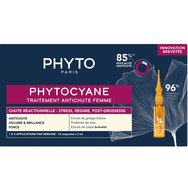 Phyto Promo Phytocyane Anti-Hair Loss Treatment for Women for Reactional Hair Loss 12ampx5ml & Подарък Women Anti-Hair Loss Shampoo 100ml Phyto Promo Phytocyane Anti-Hair Loss Treatment for Women for Reactional Hair Loss 12ampx5ml & Подарък Women Anti-Hair Loss Shampoo 100ml