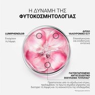 Lierac Glow Fresh Booster Serum Хидратиращ серум за лице под формата на гел за сияние, изглаждане & уплътняване с хиалуронова киселина & патентован антиоксидантен екстракт от лале 30ml