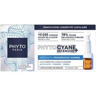 Phyto Phytocyane Anti-Hair Loss Treatment for Men 12vials x 3,5ml - Лечение срещу тежък косопад при мъже поради наследственост и изтъняване на косата