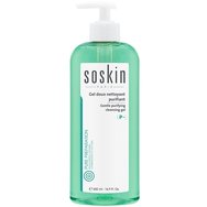 Soskin Gentle Purifying Cleansing Gel 500ml - Нежен почистващ гел за лице за премахване на излишния себум Soskin Gentle Purifying Cleansing Gel 500ml - Нежен почистващ гел за лице за премахване на излишния себум