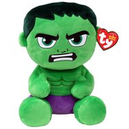 Ty Beanie Babies Hulk Plushie 1 бр - Плюшена детска играчка, вдъхновена от героя на Марвел Хълк Ty Beanie Babies Hulk Plushie 1 бр - Плюшена детска играчка, вдъхновена от героя на Марвел Хълк