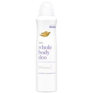 Dove Lavender & Camomile Scent Whole Body Deo Sensitive Spray Дезодорант спрей за цяло тяло с аромат на лавандула и лайка с освежаващо усещане 150ml