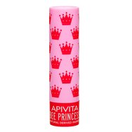 Apivita Lip Care Bee Princess Bio Eco Хидратиращ балсам за устни с органична кайсия и витамини​​​​​​​ 4.4g