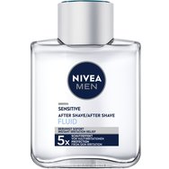 Nivea Men Sensitive After Shave Lotion 100ml - Успокояващ балсам за след бръснене за раздразнена кожа и незабавно облекчение без алкохол Nivea Men Sensitive After Shave Lotion 100ml - Успокояващ балсам за след бръснене за раздразнена кожа и незабавно облекчение без алкохол