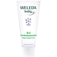 Weleda Baby 3in1 Nappy Change Cream 50ml - Крем за смяна на пелени с маула за раздразнена кожа
