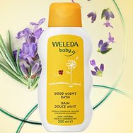 Weleda Good Night Bio-Calendula & Lavender Bath 200ml