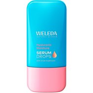Weleda Hyaluronic Moisture Booster Drops Serum 30ml - Серум за лице с двойно действие с хиалуронова киселина и снежна гъба за интензивна 24-часова хидратация и свеж вид Weleda Hyaluronic Moisture Booster Drops Serum 30ml - Серум за лице с двойно действие с хиалуронова киселина и снежна гъба за интензивна 24-часова хидратация и свеж вид