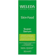 Weleda Skin Food Super Serum Серум за лице за дълбока хидратация, който дарява кожата ви с незабавна хидратация, стегната кожа & уникално сияние 30ml