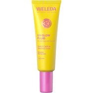Weleda UV Glow Spf30 Fluid Слънцезащитна емулсия за лице с висока защита с минерални филтри & масло Moringa 30ml