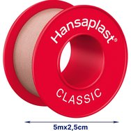 Hansaplast Med+ Classic Tape 2,5cm x 5m 1 бр