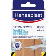 Hansaplast Extra Power Impermeable Bandage 80cm x 6 cm, 8 бр