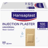 Hansaplast Injection Plaster Universal 19x40mm 100 бр - Водоустойчиви залепващи подложки