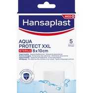 Hansaplast Aqua Protect XXL Sterile Strips 8x10cm 5 бр