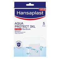 Hansaplast Aqua Protect 3XL Sterile Strips 10x15cm 5 бр