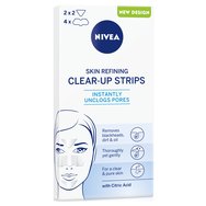 Nivea Clear Up Strips Instant Unclogs Pores 6 парчета