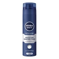 Nivea Men Protect & Care Protecting Shaving Foam Мъжка пяна за бръснене с алое вера за дълбоко и удобно бръснене 250ml Nivea Men Protect & Care Protecting Shaving Foam Мъжка пяна за бръснене с алое вера за дълбоко и удобно бръснене 250ml