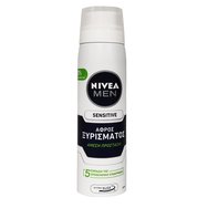 Nivea Men Sensitive Shaving Foam 250ml - Безалкохолна пяна за бръснене за незабавна защита от 5-те признака на раздразнена кожа Nivea Men Sensitive Shaving Foam 250ml - Безалкохолна пяна за бръснене за незабавна защита от 5-те признака на раздразнена кожа