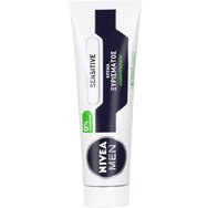 Nivea Men Shaving Sensitive Cream 100ml - Мъжки крем за бръснене за незабавна защита и чувствителна кожа без алкохол
