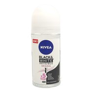 Nivea Black & White Invisible Original Roll-on Deo Дамски дезодорант срещу бели петна 50ml Nivea Black & White Invisible Original Roll-on Deo Дамски дезодорант срещу бели петна 50ml