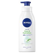 Nivea Body Aloe Hydration Lotion Pump 48h Fast Refreshing Deep Moisture Care 400 ml - Овлажняващ лосион за тяло с алое за 48-часово подмладяване и дълбока хидратация, с помпа Nivea Body Aloe Hydration Lotion Pump 48h Fast Refreshing Deep Moisture Care 400 ml - Овлажняващ лосион за тяло с алое за 48-часово подмладяване и дълбока хидратация, с помпа