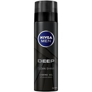 Nivea Men Deep Shaving Gel Black Carbon 200ml