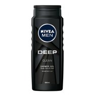 Nivea Men Deep Clean Shower Gel 500ml - Мъжки душ гел за дълбоко почистване и обновяване Nivea Men Deep Clean Shower Gel 500ml - Мъжки душ гел за дълбоко почистване и обновяване