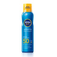 Nivea Sun Protect & Dry Touch Refreshing Mist Spf50, 200ml - Високозащитен слънцезащитен крем за лице и тяло за подмладяване на кожата