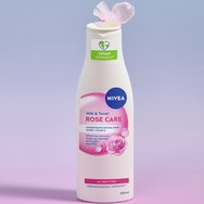 Nivea Rose Care Refreshing Formula Milk & Toner 200ml
