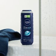 Nivea Men Cool Kick 3in1 Shower Gel 500ml