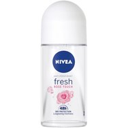 Nivea Fresh Rose Touch Anti Perspirant Roll-on Deo 50ml - Дамски дезодорант за 48-часова дезодорантна защита с аромат на роза Nivea Fresh Rose Touch Anti Perspirant Roll-on Deo 50ml - Дамски дезодорант за 48-часова дезодорантна защита с аромат на роза