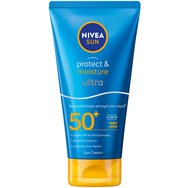 Nivea Sun Protect & Moisture Ultra Spf50+ Cream Слънцезащитен и хидратиращ крем за лице и тяло с много висока защита 150ml