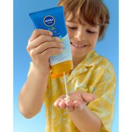Nivea Sun Kids Ultra Protect & Play Spf50+ Cream Детски слънцезащитен крем за лице и тяло с много висока защита и дълготрайно действие 150ml