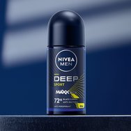 Nivea Men Deep Sport Anti-Perspirant Roll-On Deodorant 50ml